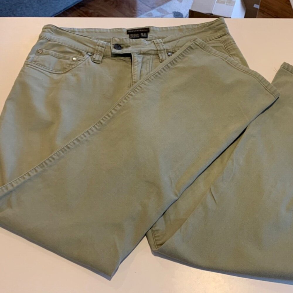 Royal Robbins Hiking Camp Casual Pants Womens Size 8 (32wx30) khaki